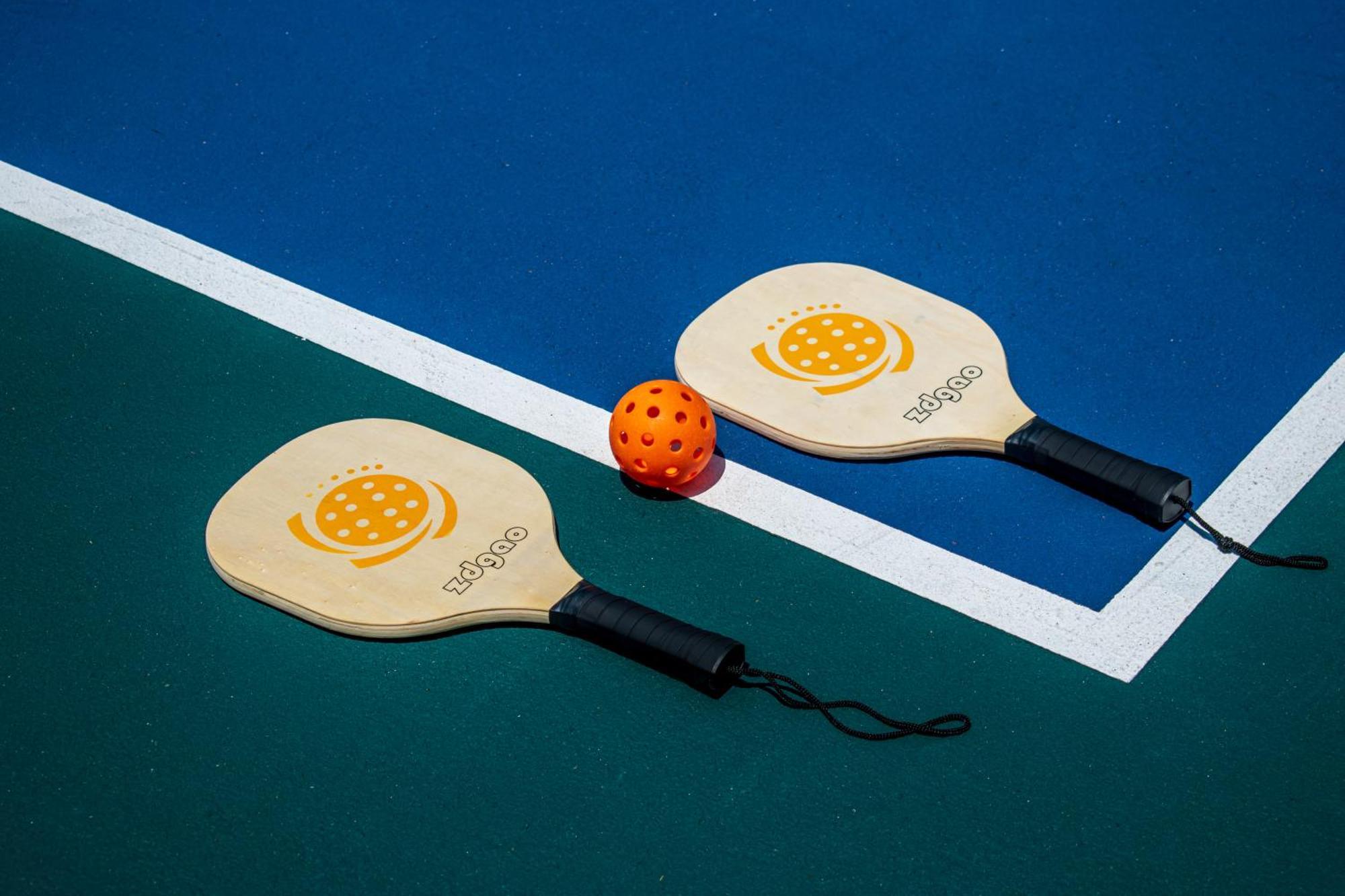 Platinum Yucatan Princess Adults Only Playa del Carmen Ngoại thất bức ảnh Pickleball paddles and ball